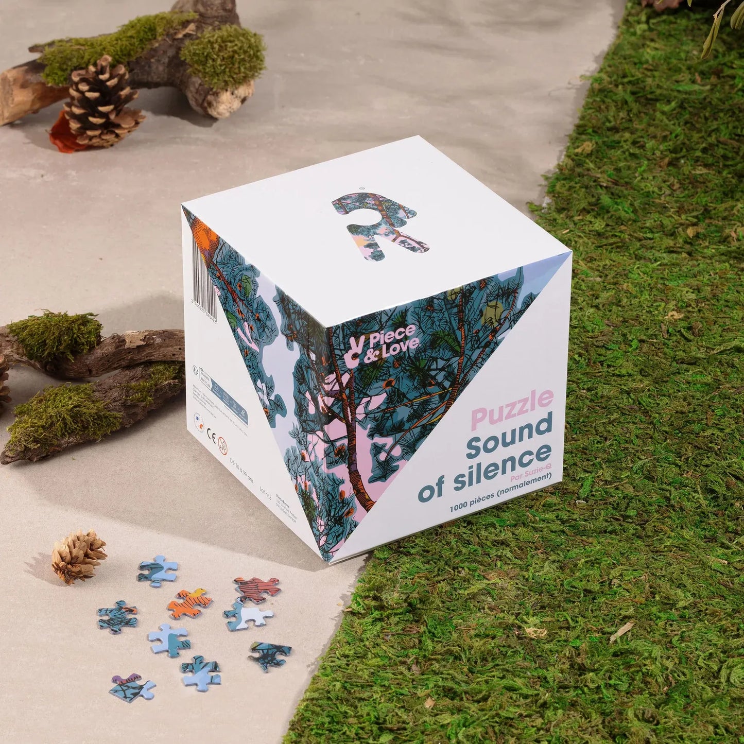 Coffret du puzzle 1000 pièces Sound of Silence par Piece and Love