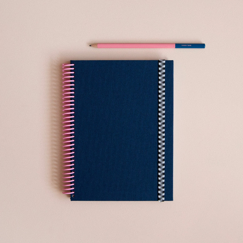 Bullet Journal A5 couverture toilé unie - Carnet de Notes Made in France