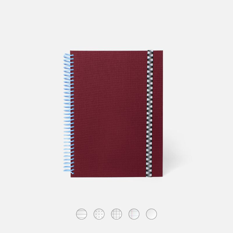 Bullet Journal A5 couverture toilé unie - Carnet de Notes Made in France