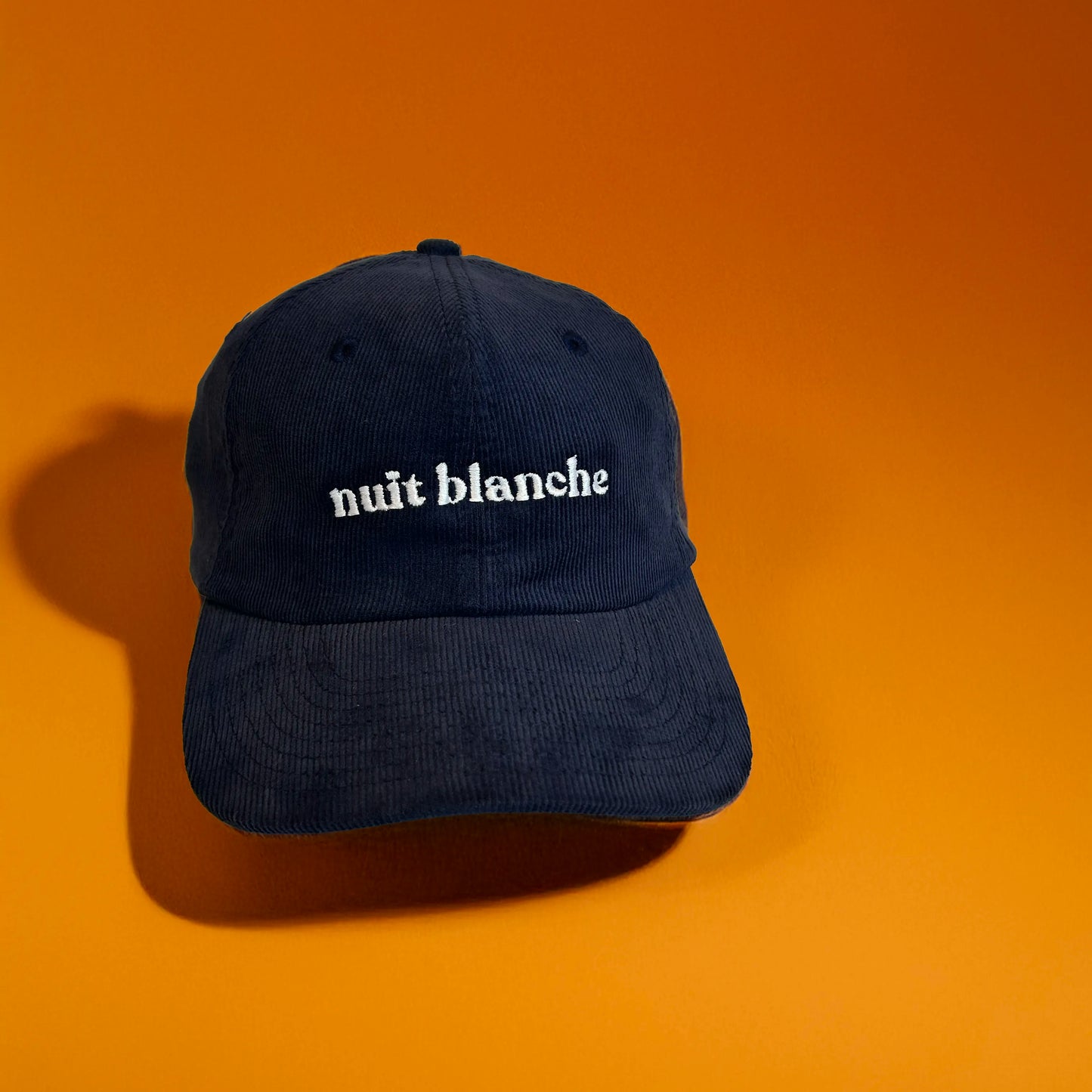 Nuit Blanche Blue Velvet Cap – La Casquette Brodée