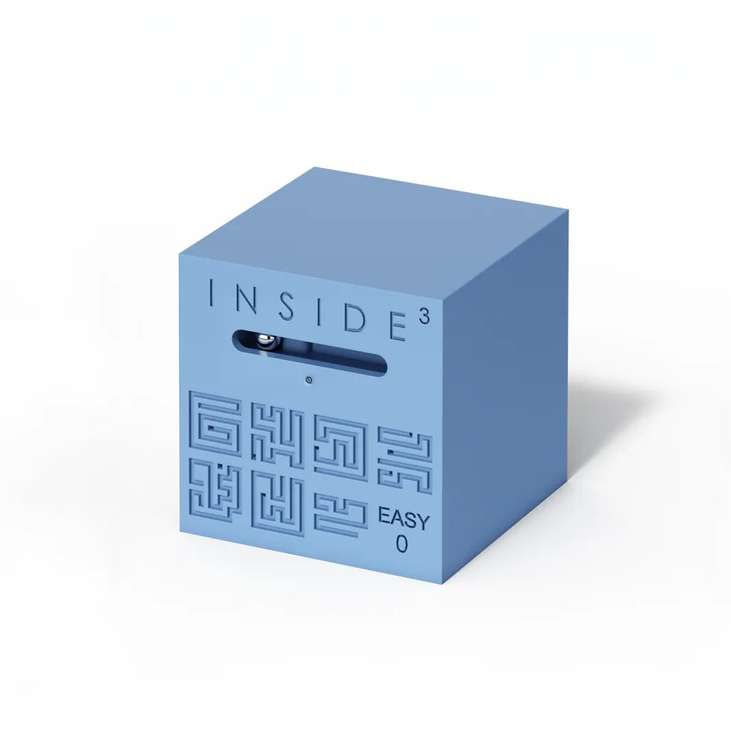 Labyrinthe 3D Casse tête Made in France Serie 0 Easy Bleu