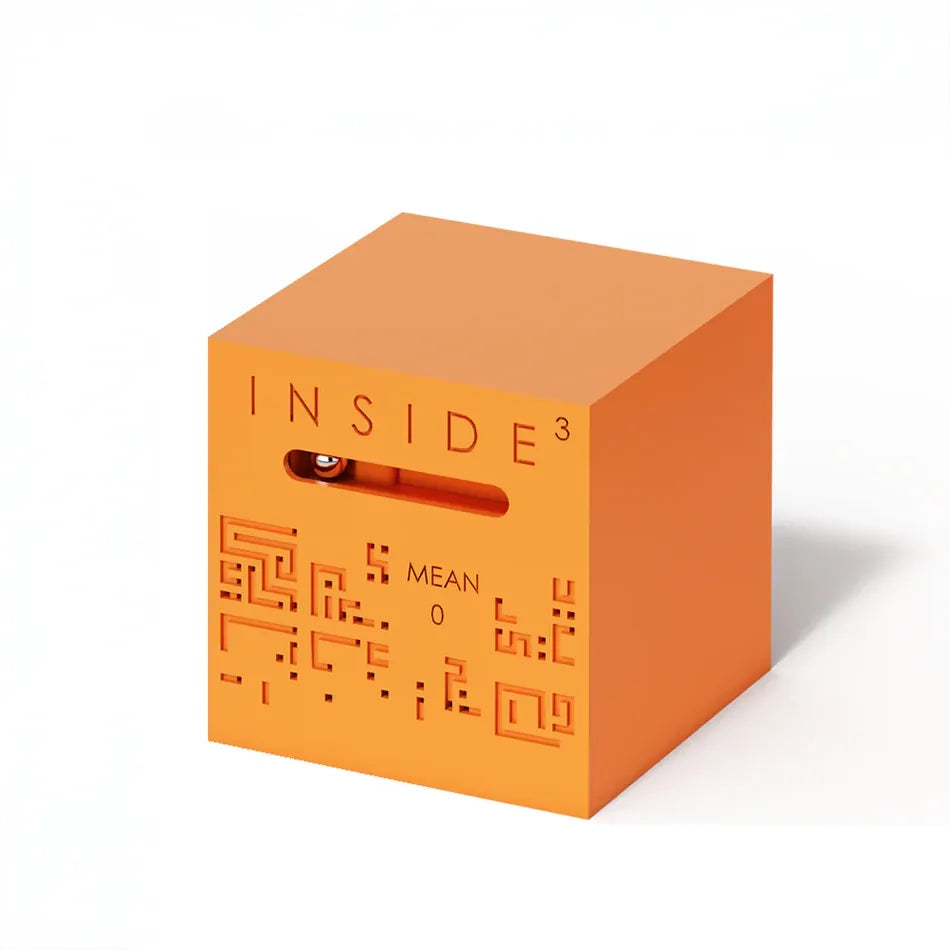 Labyrinthe 3D niveau intermédiaire Indise3 série 0 Mean Orange