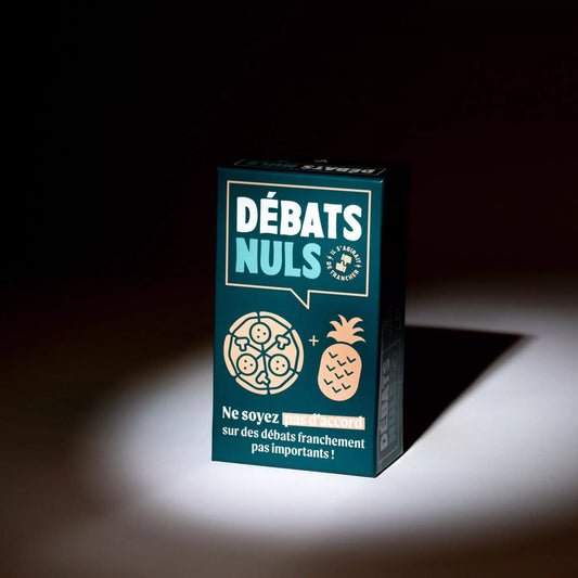 Jeu d'ambiance Fabriqué en France Débats Nuls