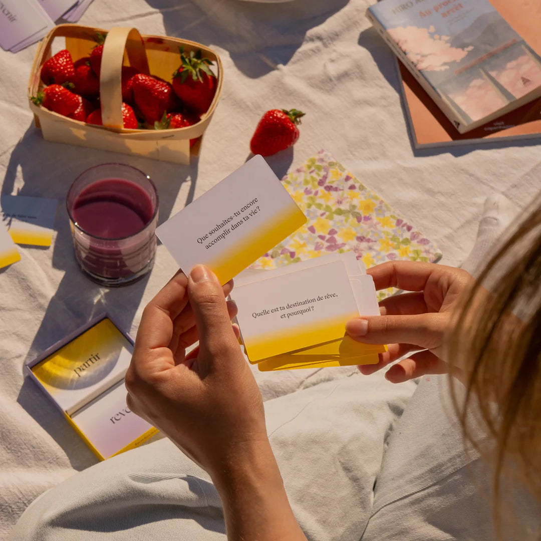 Horizons – jeu de cartes conversationnel sur le voyage