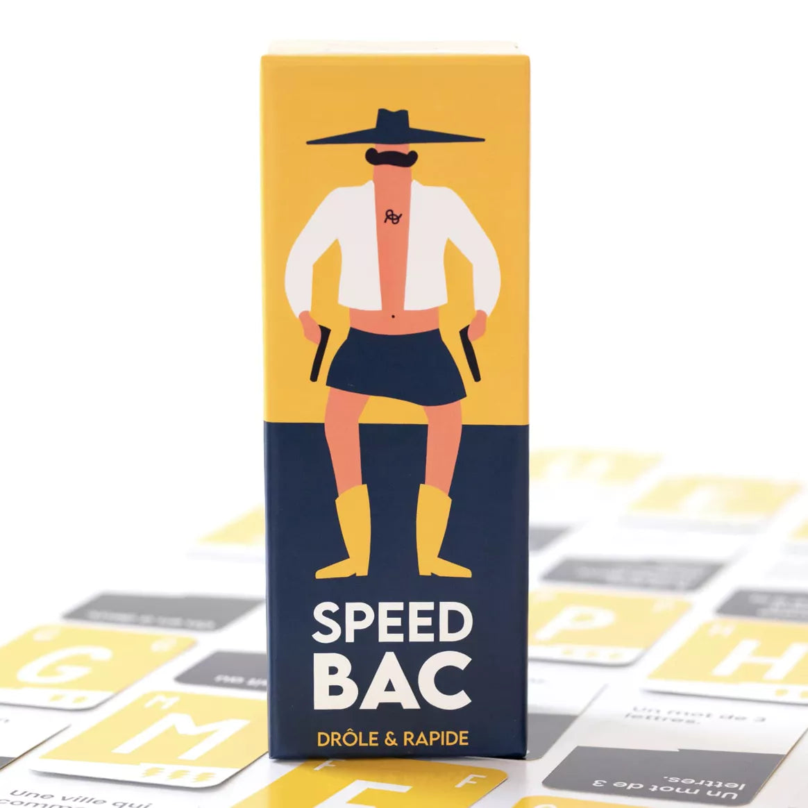 Boîte du Speed Bac le jeu de vocabulaire rapide et amusant