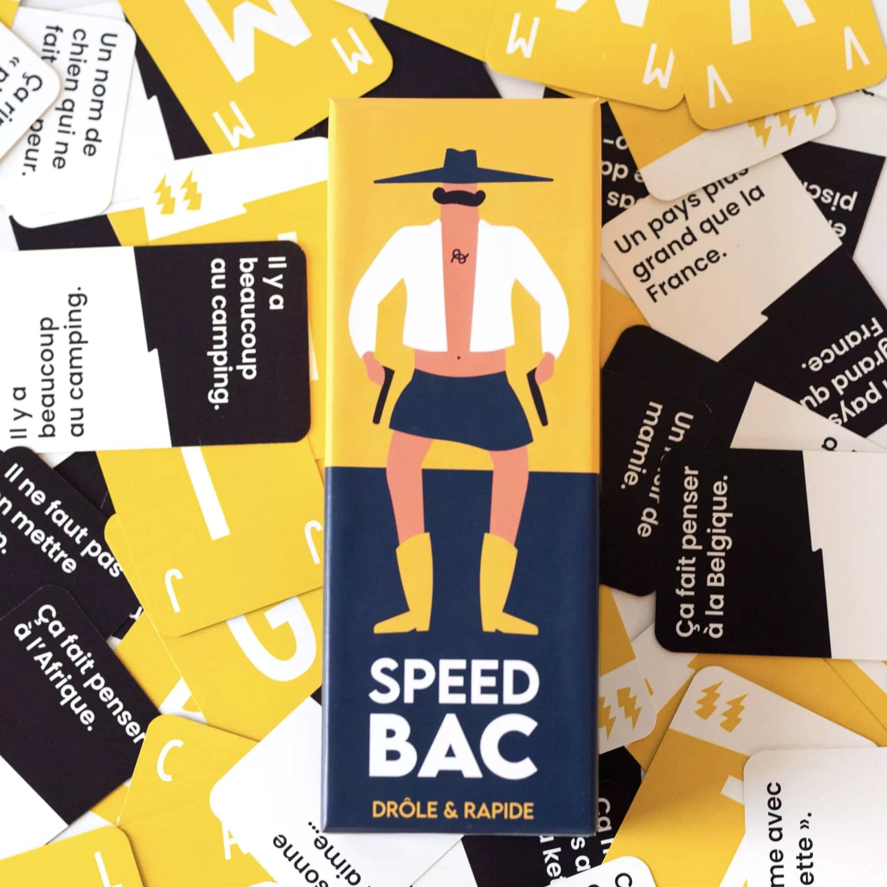 Exemples de questions du jeu d'ambiance pour enfant Speed Bac, le jeu pour développer le langage