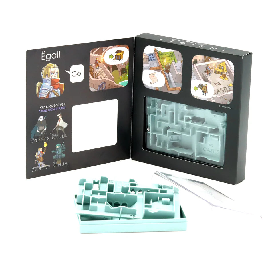 Livret du coffret labyrinthe 3D The Castle Inside3 Legend