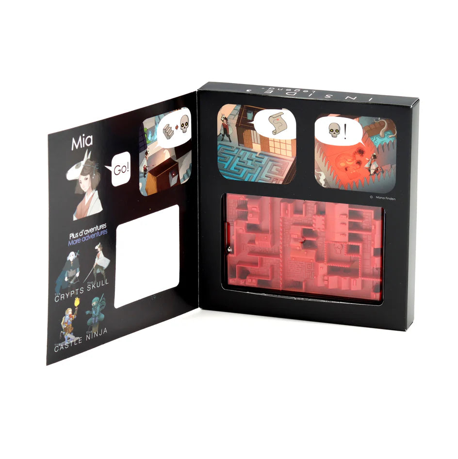 Livret du coffret labyrinthe 3D Legend Inside3 The Skull