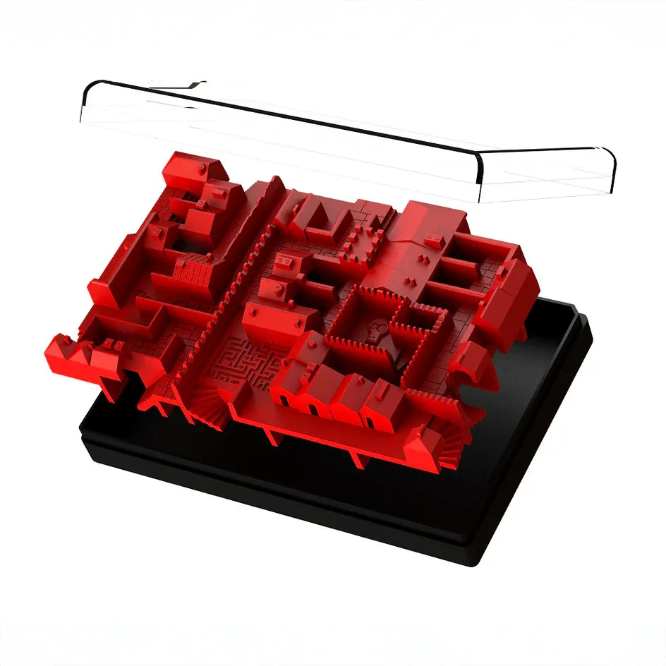 Plan du labyrinthe 3D The Skull par Inside3 Legend