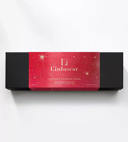 Edition de Noël du coffret d'Infusions l'Infuseur Paris