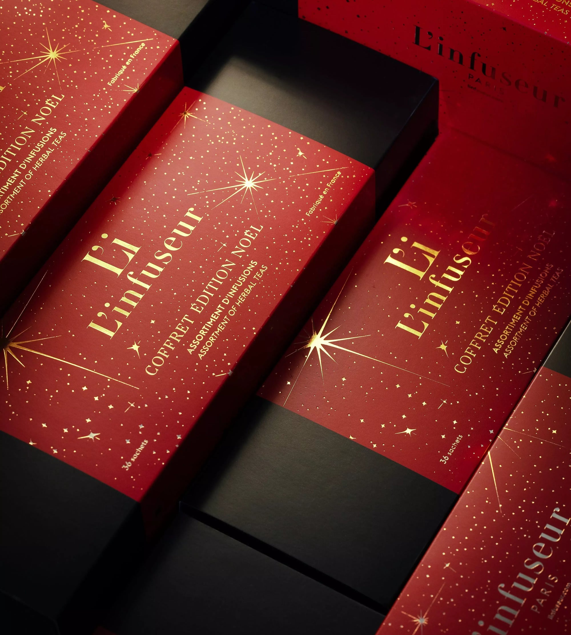 Coffret d&#39;infusions de noël par L&#39;Infuseur Paris