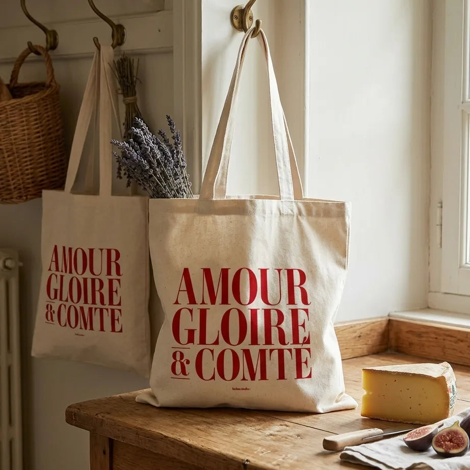 Tote bag Love Glory & Comté – Studio Bulma
