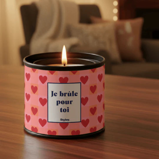 Bougie Je brûle pour toi – Styley