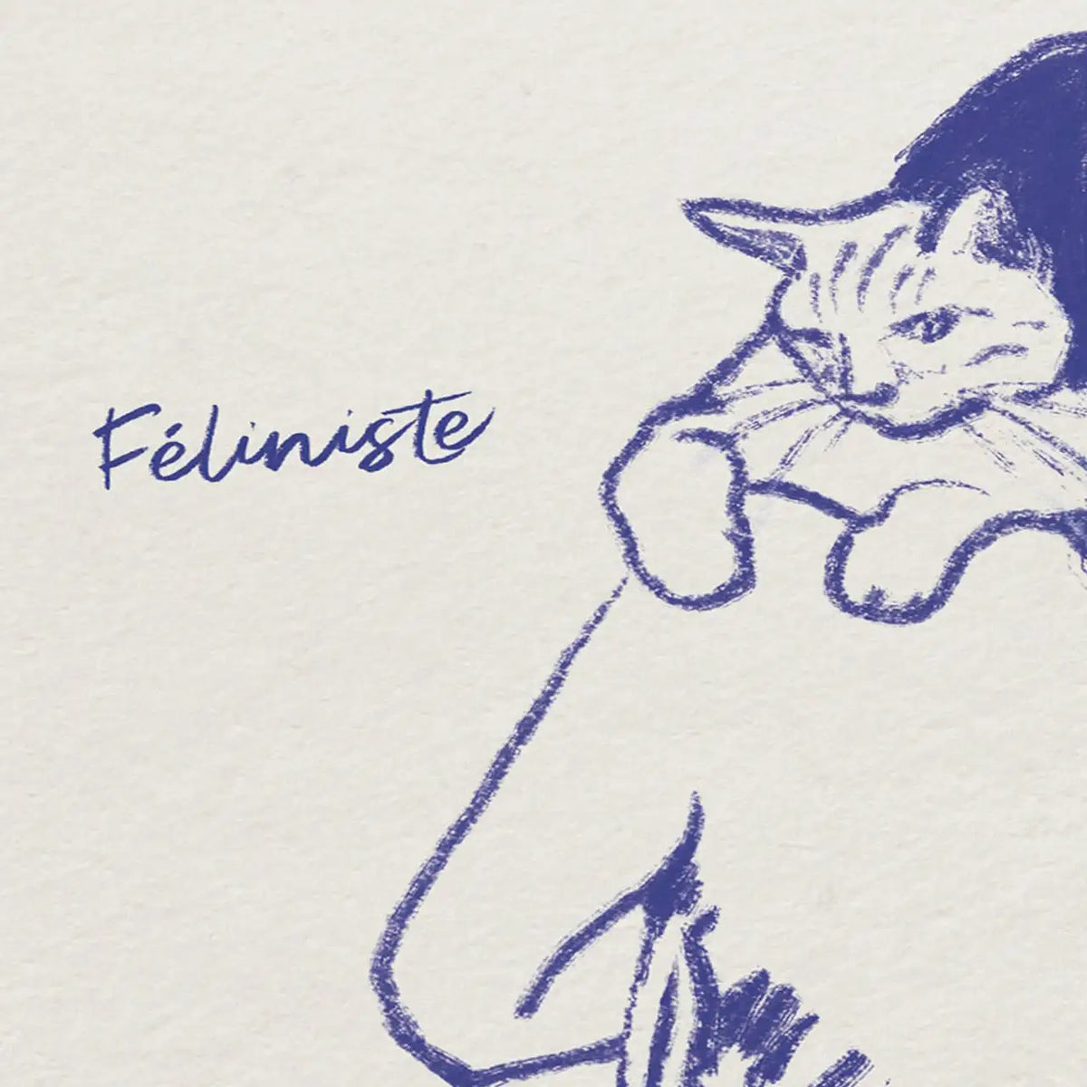 Felinist Poster 30 x 40 cm – Studio Topo
