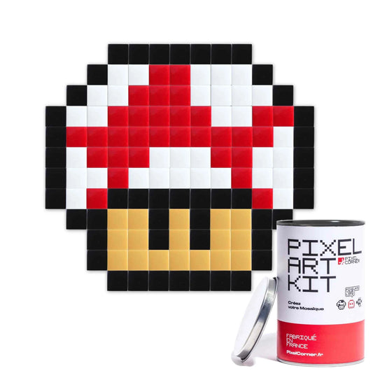 Kit de pixel art baby shroom grown up par Pixel Corner