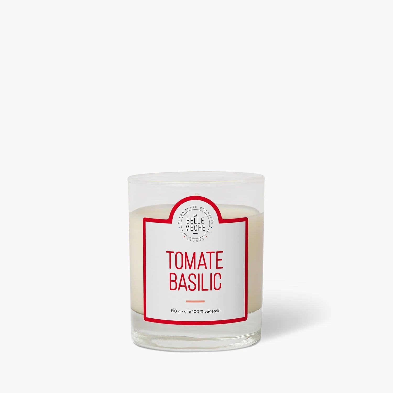 Bougie artisanale parfumée Tomate Basilic La Belle Meche