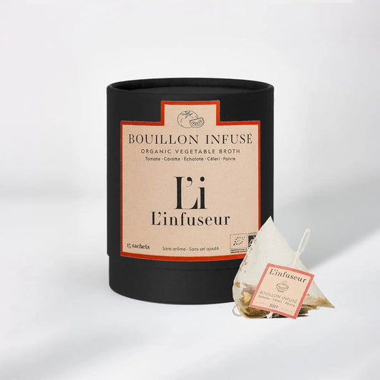 Bouillon infusé bio Tomate Céleri par L'Infuseur
