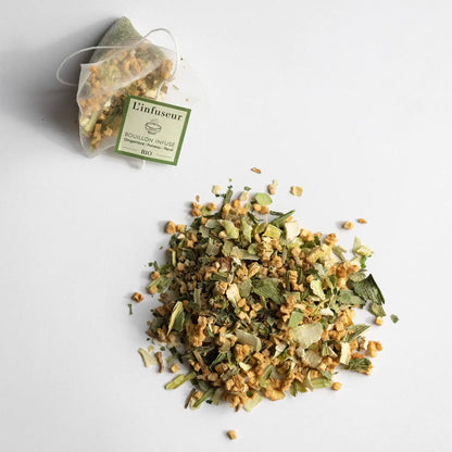 Bouillon bio Poireaux et Gingembre par L'Infuseur Paris