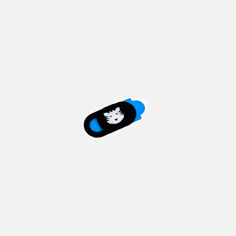 Cache webcam adhésif Papier Tigre pour protéger les caméras d'ordinateur ou de smartphone.