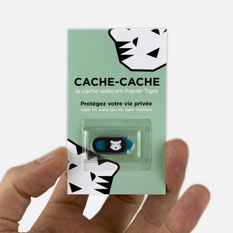 Cache webcam pour ordinateur ou tablette Papier Tigre
