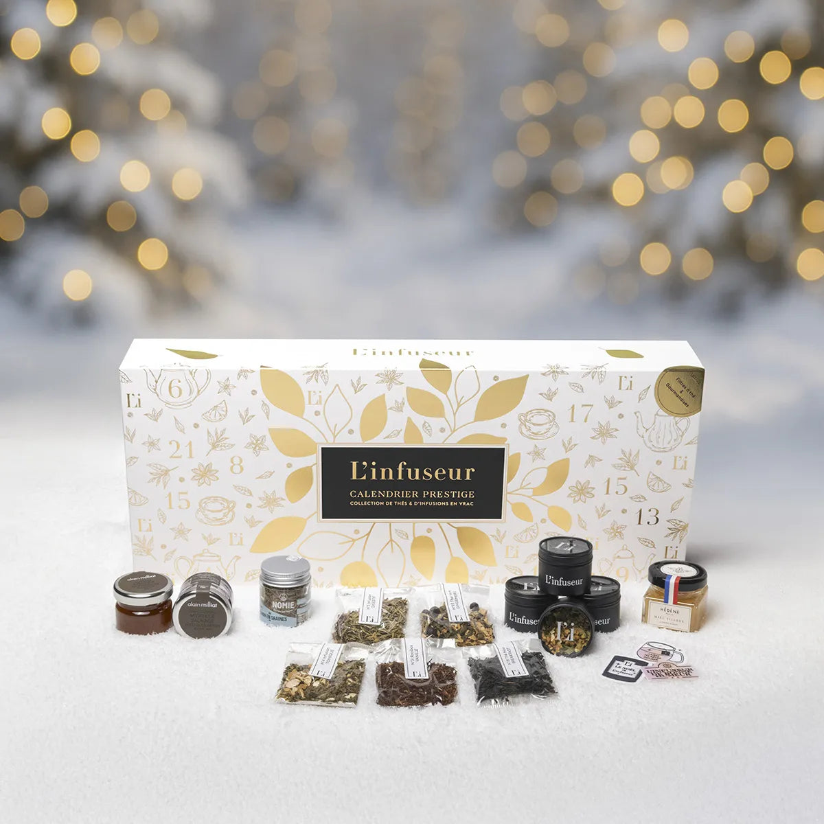 Calendrier de l'Avent 2025 Thés et Infusion L'infuseur Paris