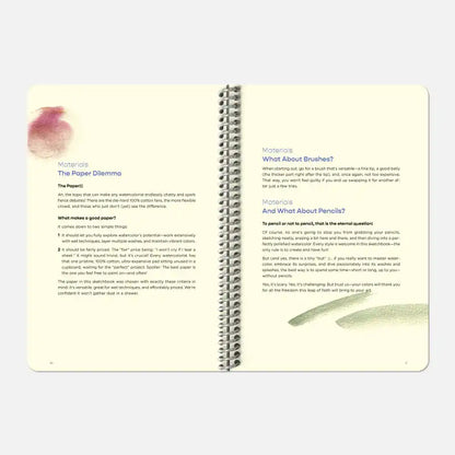 Guide explicatif sur les bonnes pratique pour l'aquarelle par Papier Tigre