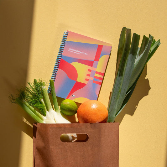 Carnet de recettes A5 Papier Tigre – fabriqué en France