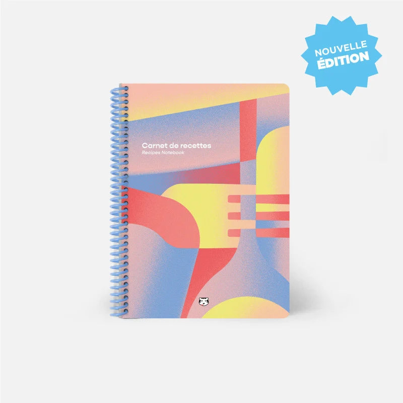 Carnet de recettes A5 Papier Tigre – fabriqué en France