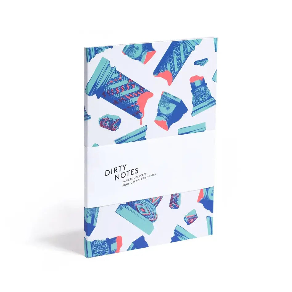 Couverture du carnet de notes Le Classique Archeo Green de la marque Dirty Notes