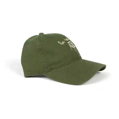 Casquette la retraite brodée kaki