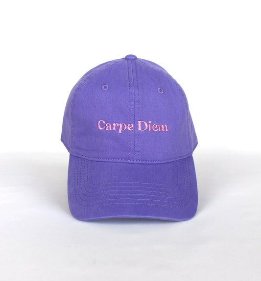 Casquette avec message brodé Carpe Diem La Casquette Brodée