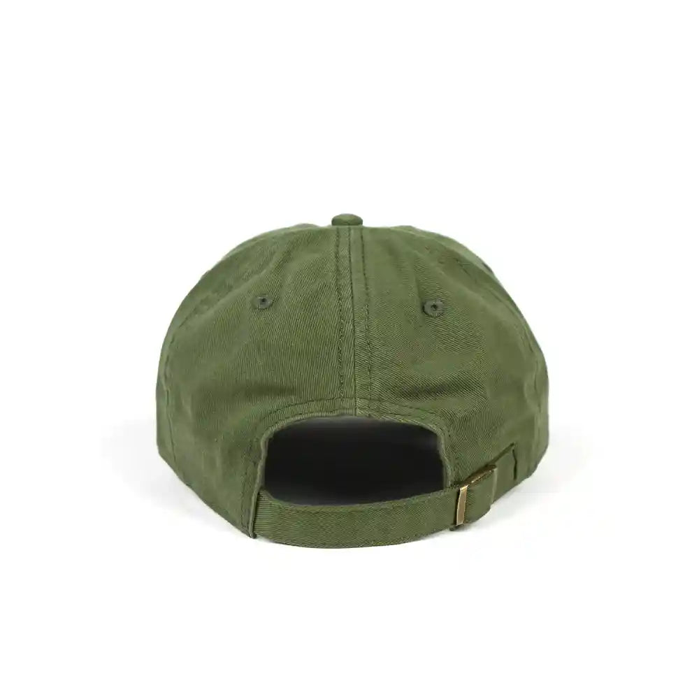 Casquette kaki à message brodé La Retraite