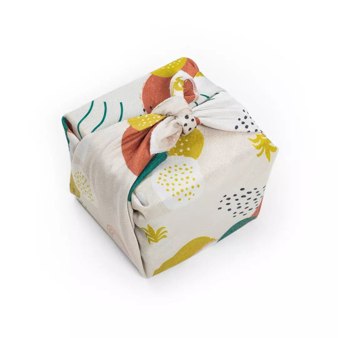 Emballage cadeau réutilisable en tissu 50x50 Paké - Kiplé