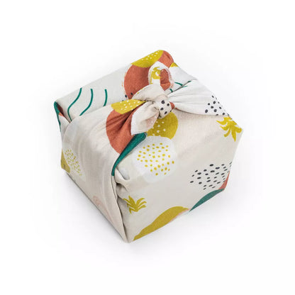 Emballage cadeau réutilisable en tissu 50x50 Paké - Kiplé