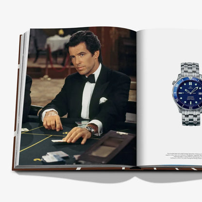 Smoking de James Bond et détails des accessoires vestimentaires dans le livre James Bond Styles par Assouline