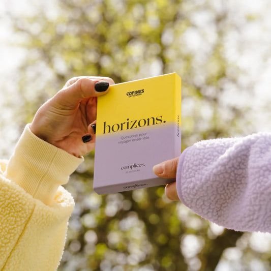 Horizons – jeu de cartes conversationnel sur le voyage