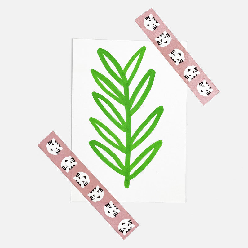 Masking tape pour coller et re-coller des photos dans un album