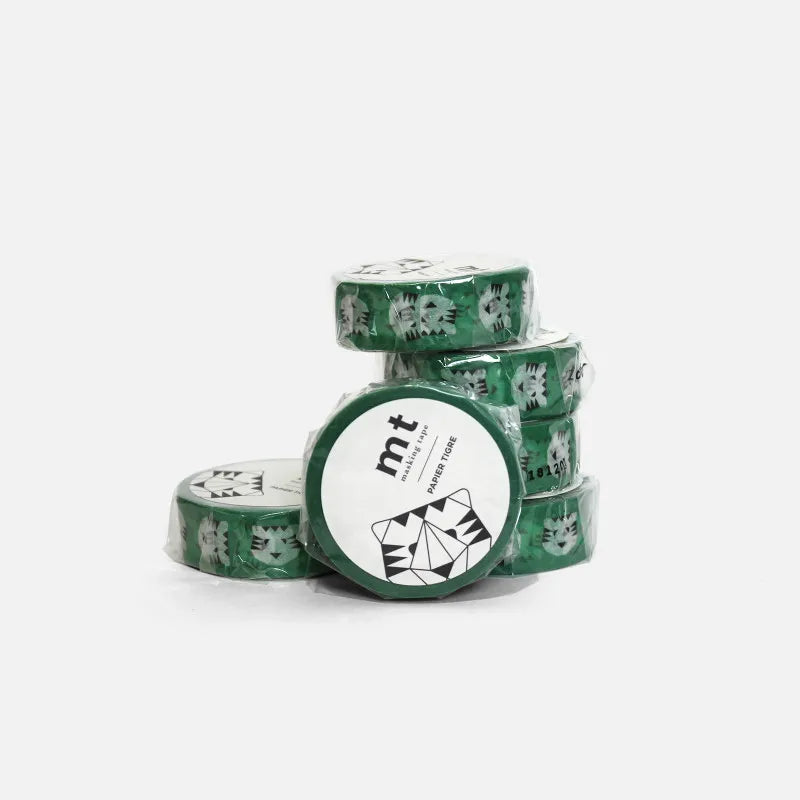 Rouleaux de masking tape vert pour scrapbooking