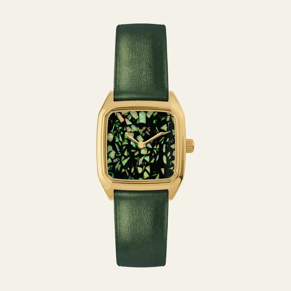 Montre femme Laps Opali 05 avec bracelet en cuir