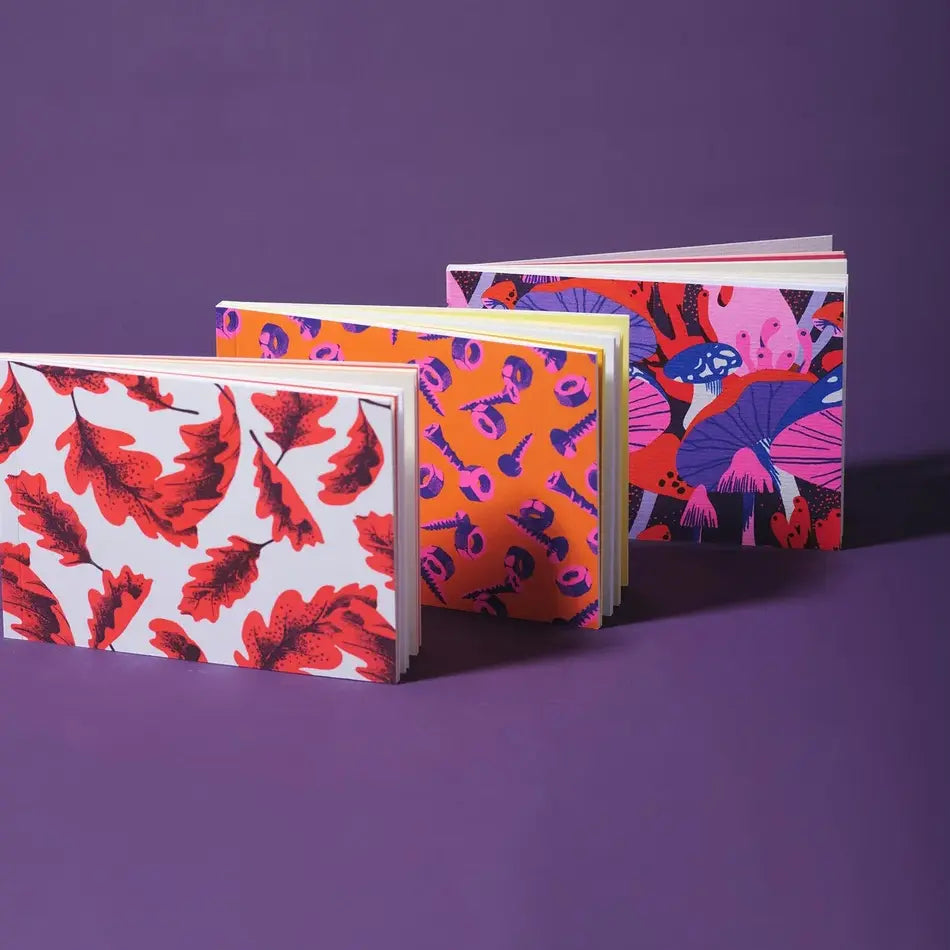 Pack de trois mini carnets de notes recyclés de la marque Dirty Notes