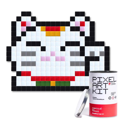 Lucky Cat Pixel Art Kit – Pixel Corner