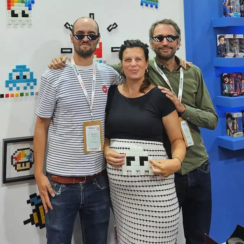 Equipe de fondateur de la marque Pixel Corner