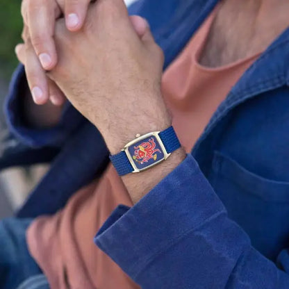 Polpo Men's Watch with Japanese Illustration – LAPS Polpo