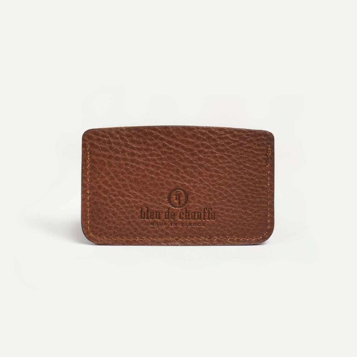 Porte cartes Visamex en cuir Bleu de Chauffe 