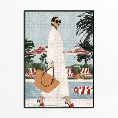 Visuel du puzzle Out of Office de Piece and Love assemblé