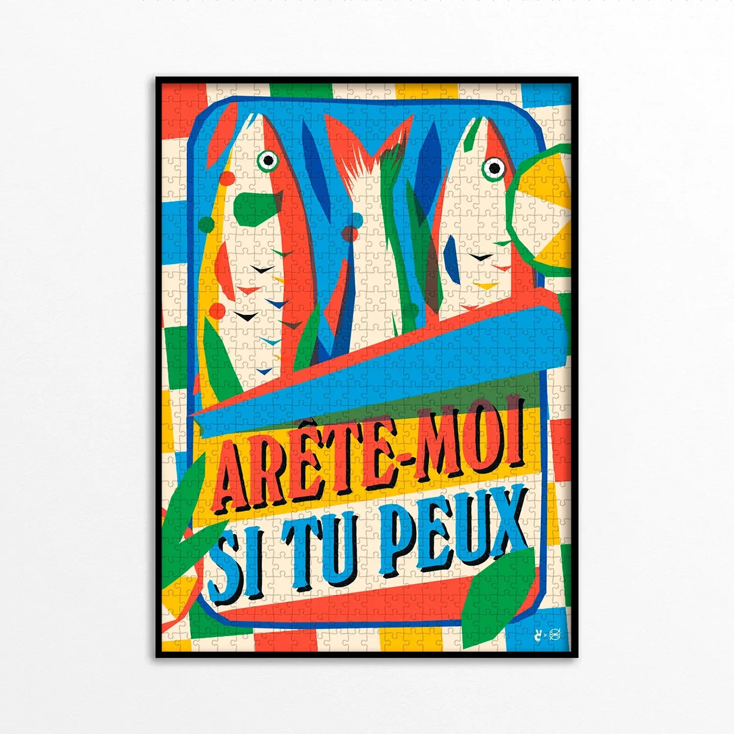 Puzzle La Belle-iloise X Piece and Love Arête-moi si tu peux 1000 pièces et made in France