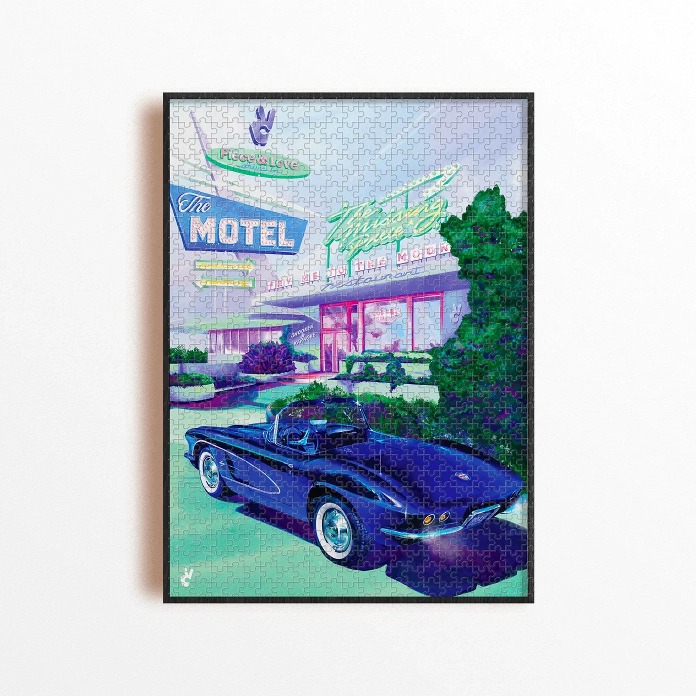 Puzzle 1000 pièces Drive de Piece and Love fabriqué en France