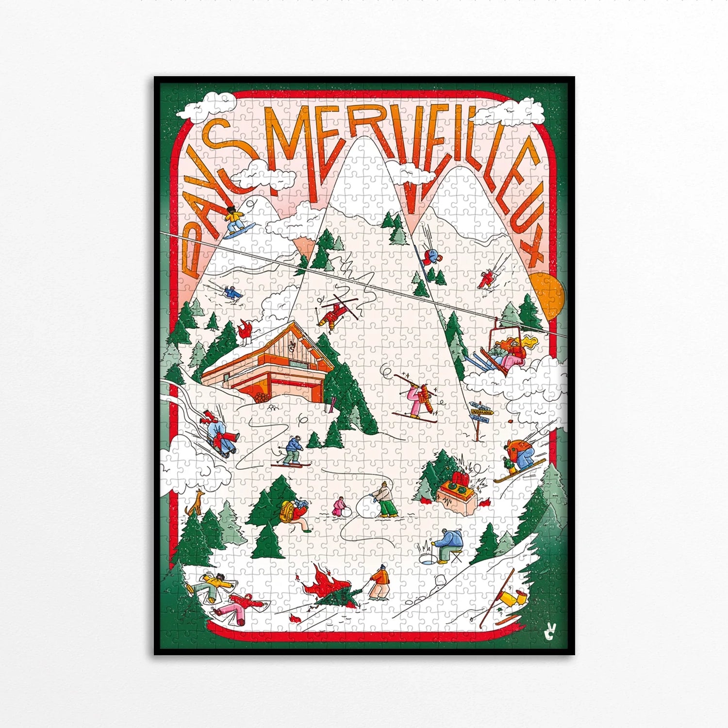 Puzzle 1000 pièces Planté de bâton par Piece and Love