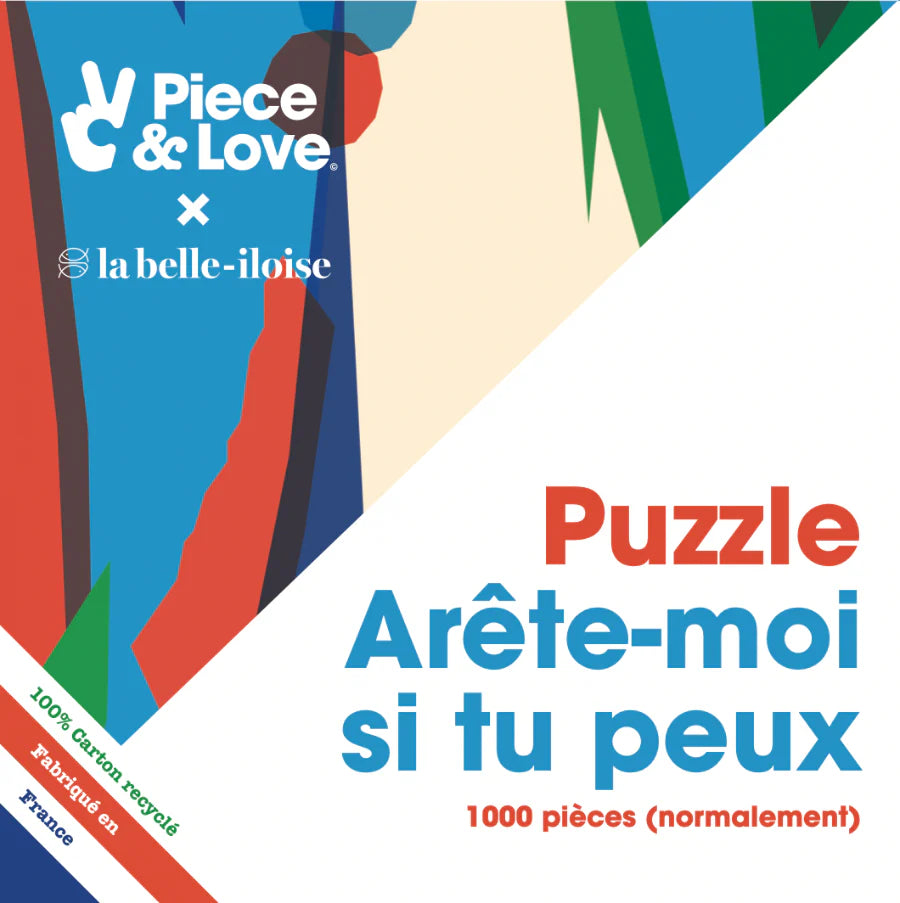 Boîte du puzzle Made in France Arête-moi si tu peux Piece and Love X La Belle-Iloise