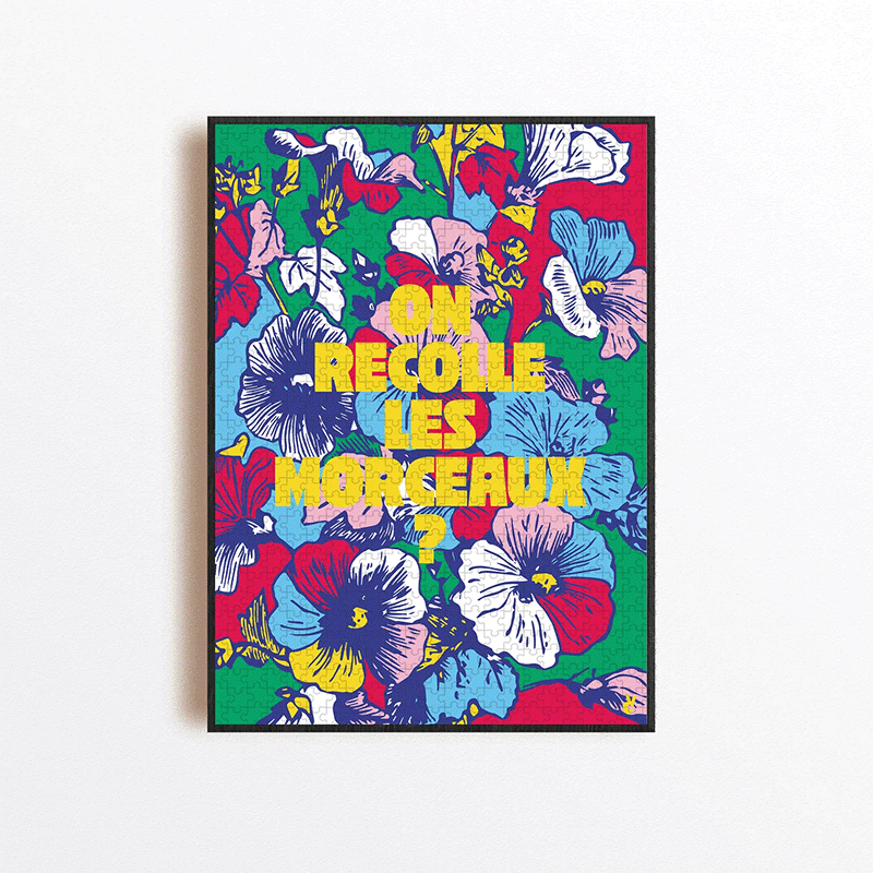 Puzzle Piece and Love 1000 pièces "On recolle les morceaux" chez Kiplé